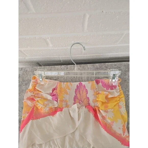 Free People Better Than That Tube Top Size S NWT Floral Print Boho - Picture 9 of 13